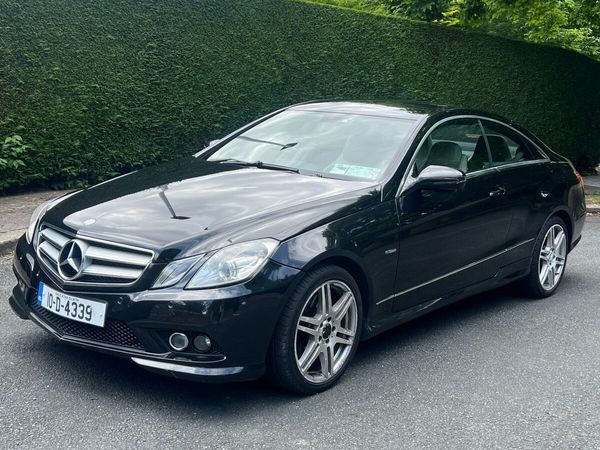 Mercedes-Benz E-Class Coupe, Diesel, 2010, Black