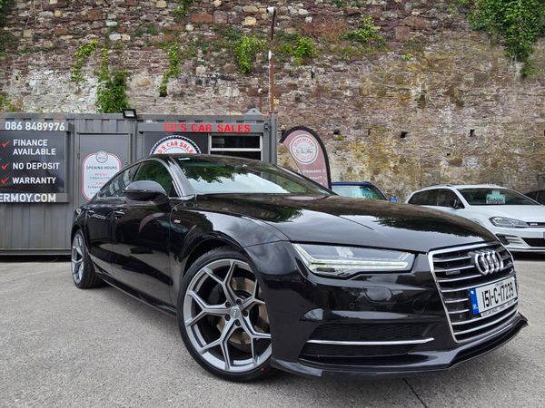 Audi A7 Hatchback, Diesel, 2015, Black
