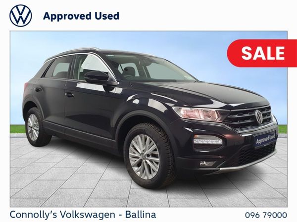 Volkswagen T-Roc SUV, Petrol, 2020, Black