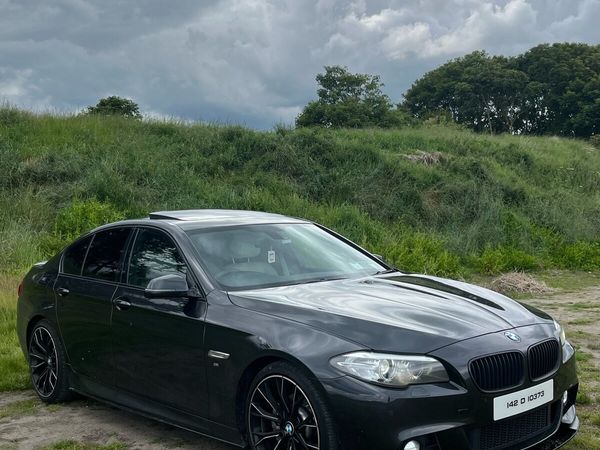 BMW 5-Series Saloon, Diesel, 2014, Grey