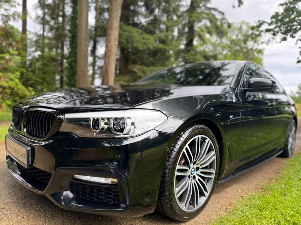 BMW 5-Series Saloon, Diesel, 2018, Black