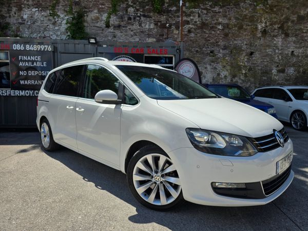 Volkswagen Sharan MPV, Petrol, 2013, White