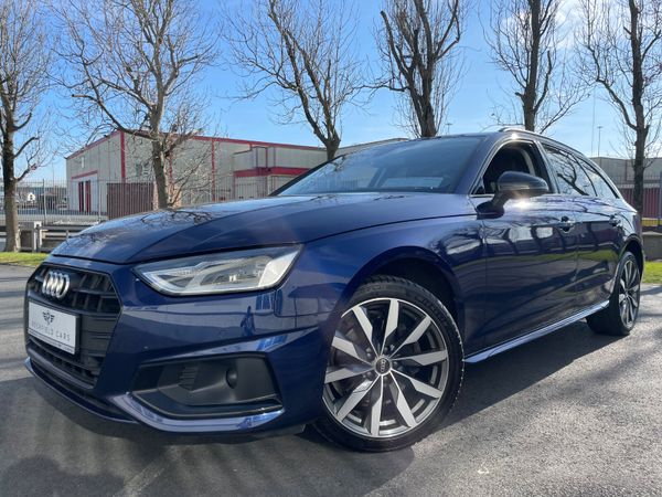 Audi A4 Estate, Diesel Hybrid, 2022, Blue