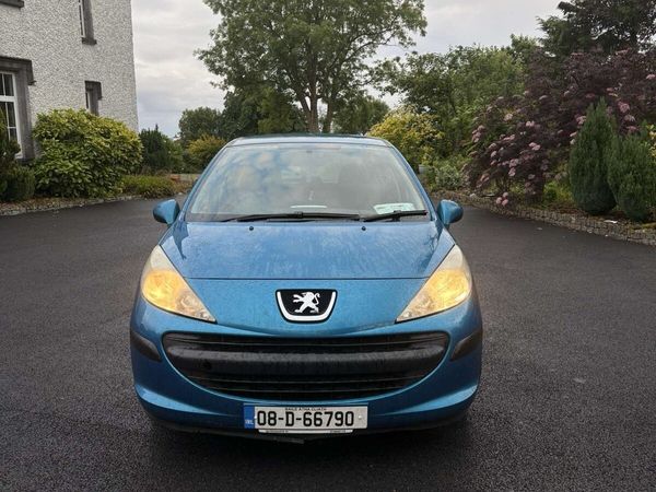 Peugeot 207 Hatchback, Diesel, 2008, Blue