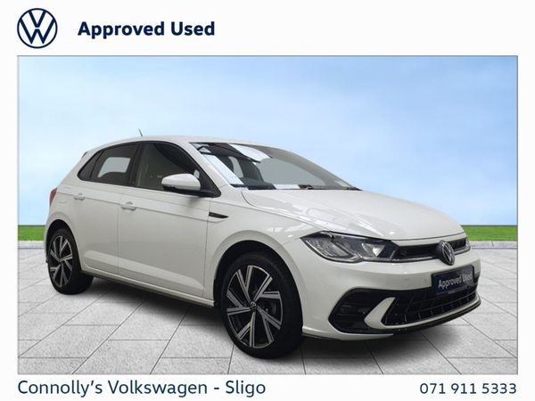 Volkswagen Polo Hatchback, Petrol, 2023, White