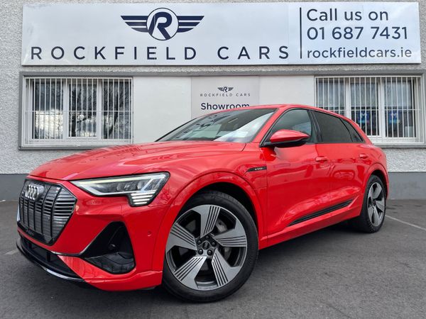 Audi e-tron SUV, Electric, 2022, Red