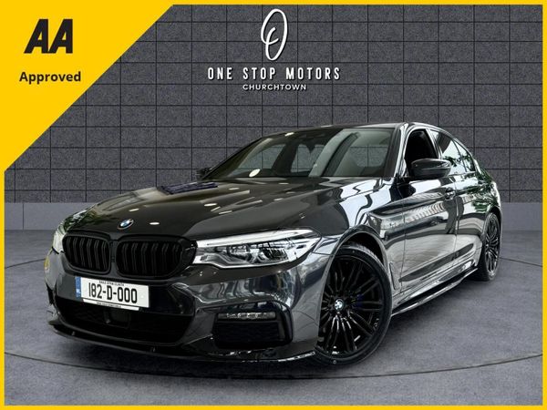 BMW 5-Series Saloon, Diesel, 2018, Grey