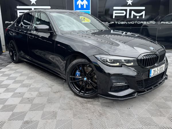 BMW 3-Series Saloon, Petrol Plug-in Hybrid, 2021, Black