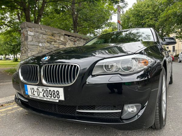 BMW 5-Series Saloon, Diesel, 2012, Black