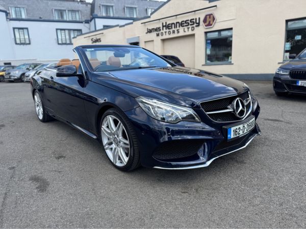 Mercedes-Benz E-Class Convertible, Diesel, 2016, Blue