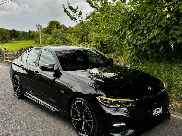 BMW 3-Series Saloon, Petrol Hybrid, 2022, Black