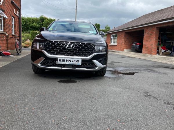 Hyundai Santa Fe SUV, Diesel, 2022, Black