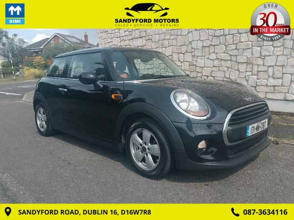 Mini One Hatchback, Petrol, 2017, Black