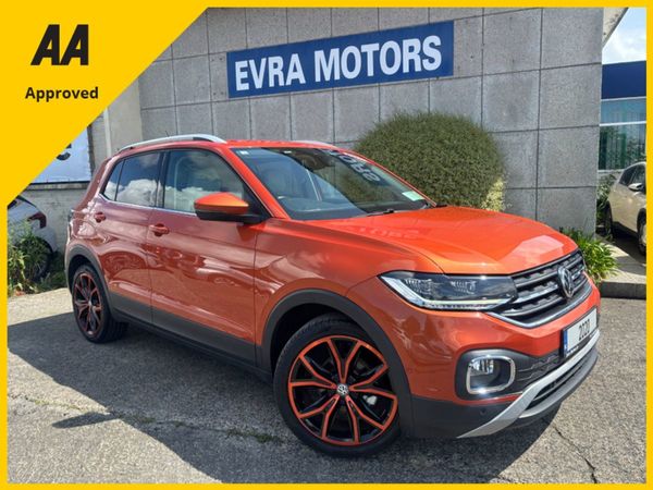 Volkswagen T-Cross SUV, Petrol, 2020, Orange