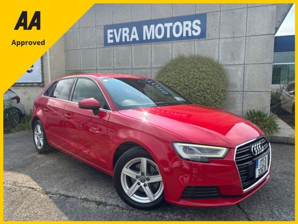 Audi A3 Hatchback, Petrol, 2017, Red