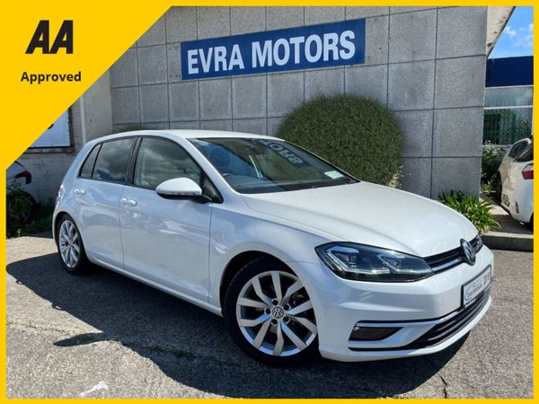 Volkswagen Golf Hatchback, Petrol, 2018, White