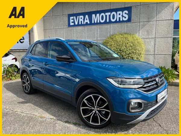Volkswagen T-Cross SUV, Petrol, 2020, Blue
