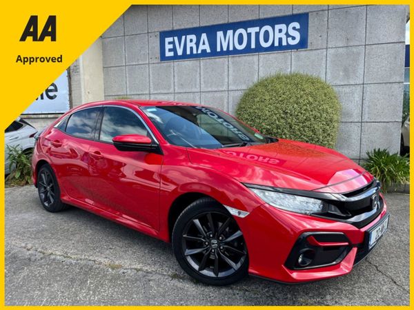 Honda Civic Hatchback, Petrol, 2021, Red