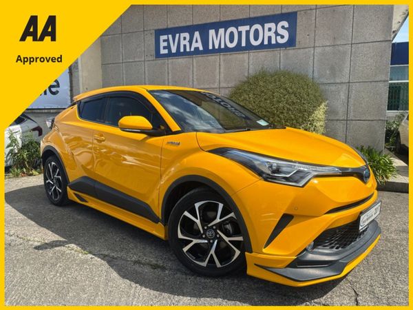 Toyota C-HR SUV, Petrol Hybrid, 2017, Yellow