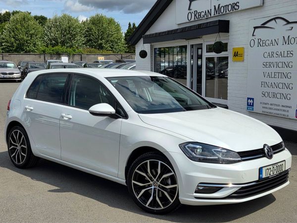 Volkswagen Golf Hatchback, Petrol, 2017, White