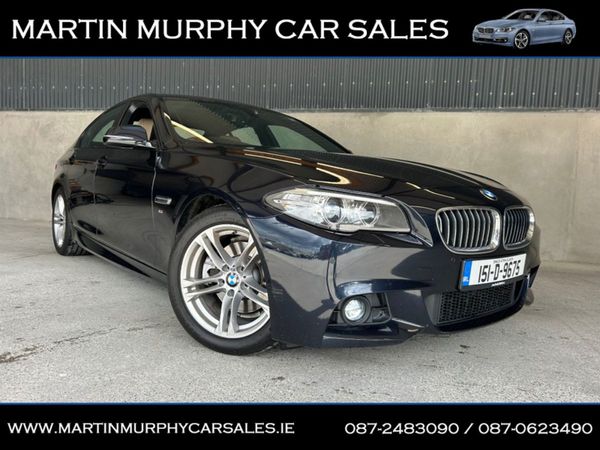 BMW 5-Series Saloon, Diesel, 2015, Black