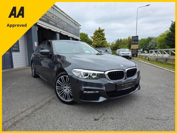 BMW 5-Series Saloon, Petrol Plug-in Hybrid, 2017, Grey