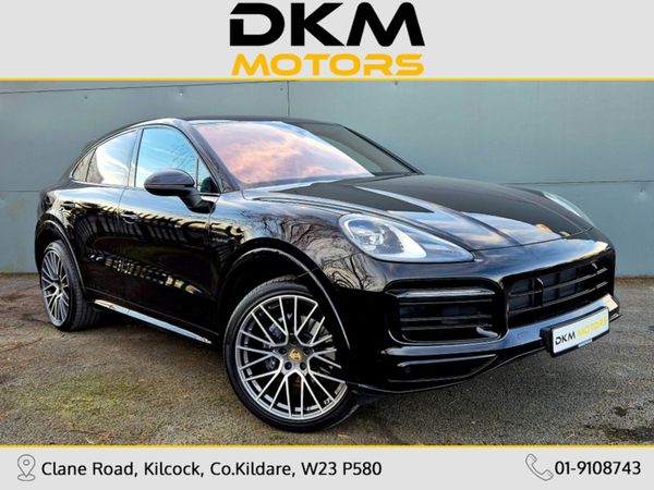 Porsche Cayenne Coupe, Petrol Plug-in Hybrid, 2023, Black
