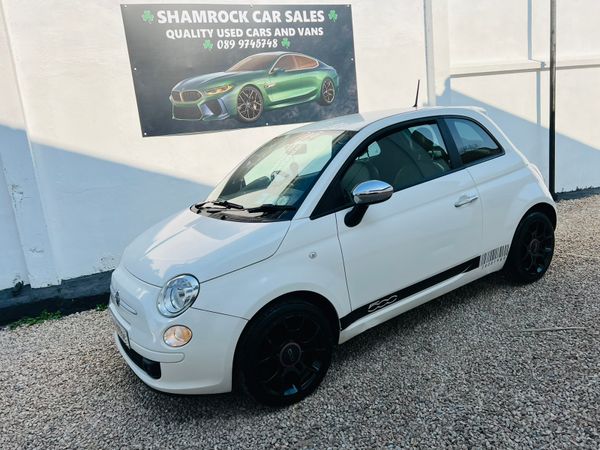 Fiat 500 Hatchback, Petrol, 2013, White