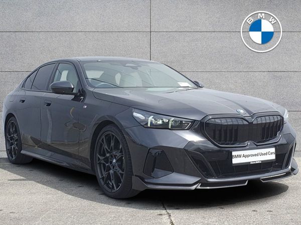 BMW 5-Series Saloon, Petrol Plug-in Hybrid, 2024, Grey