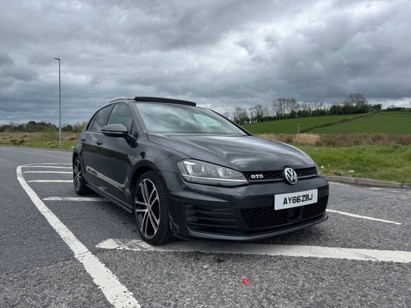 Volkswagen Golf Hatchback, Diesel, 2016, Grey