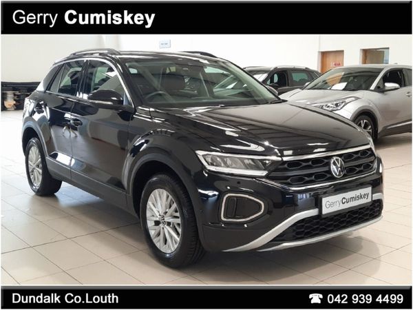 Volkswagen T-Roc SUV, Petrol, 2023, Black
