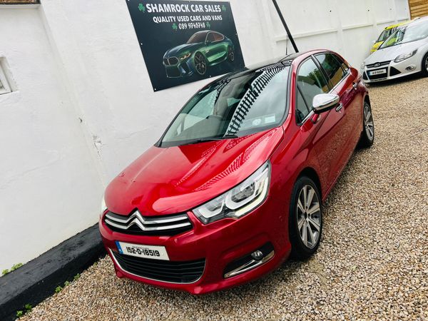 Citroen C4 Hatchback, Petrol, 2015, Red