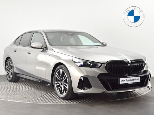 BMW 5-Series Saloon, Petrol Hybrid, 2025, Grey