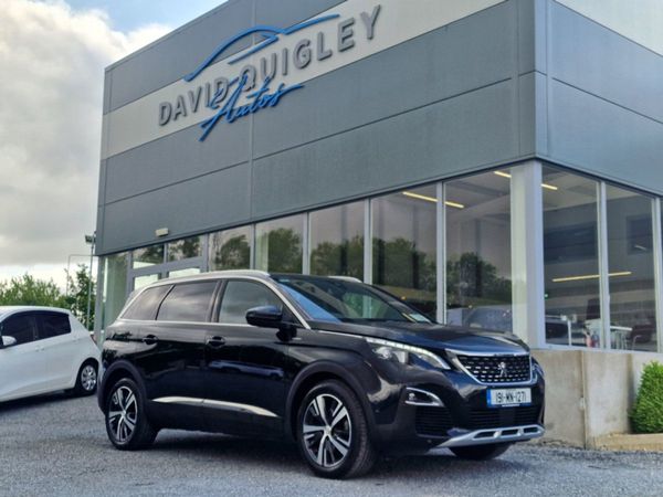 Peugeot 5008 MPV, Diesel, 2019, Black