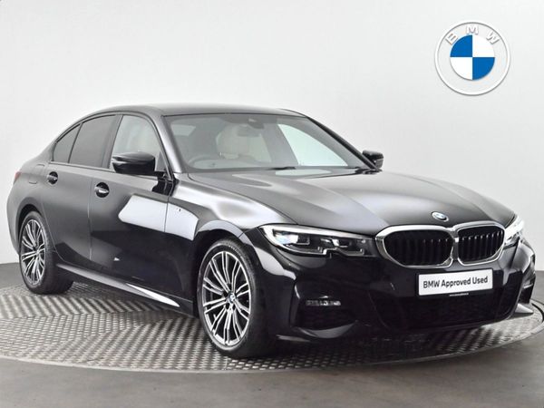BMW 3-Series Saloon, Diesel Hybrid, 2022, Black