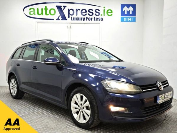 Volkswagen Golf Estate, Petrol, 2016, Blue