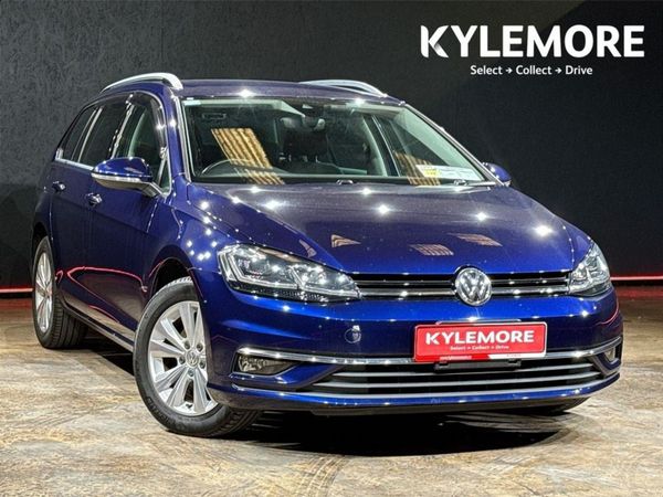 Volkswagen Golf Estate, Petrol, 2017, Blue