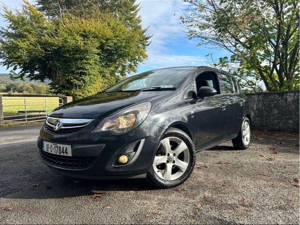 Vauxhall Corsa Hatchback, Petrol, 2012, Black