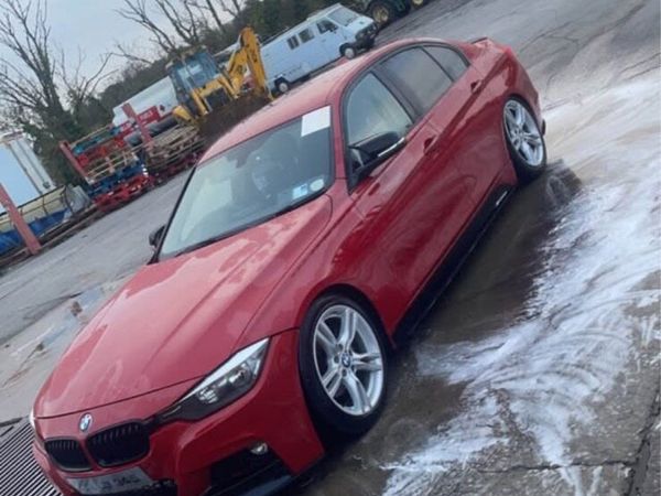 BMW 3-Series Saloon, Diesel, 2013, Red