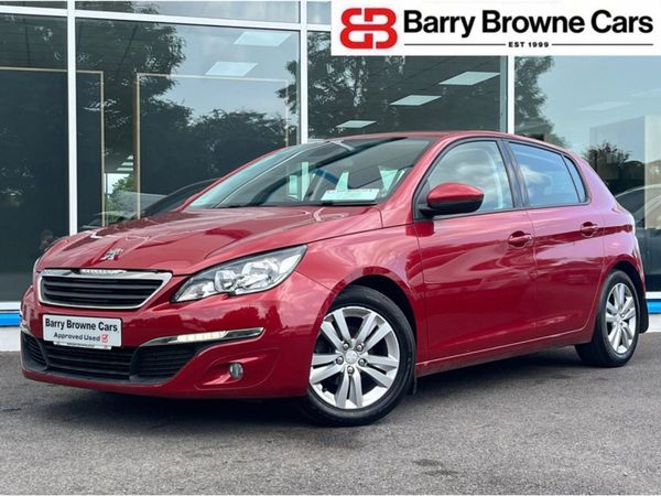 Peugeot 308 Hatchback, Diesel, 2014, Red