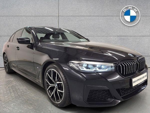BMW 5-Series Saloon, Diesel, 2022, Black