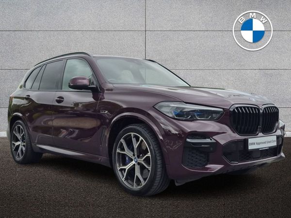 BMW X5 SUV, Petrol Plug-in Hybrid, 2022, Purple