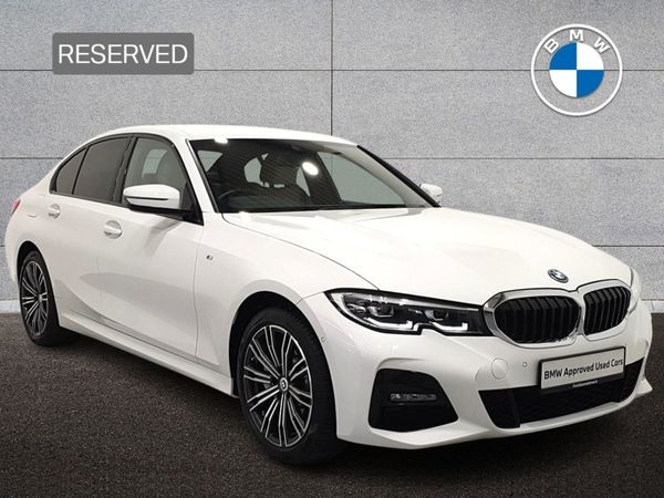 BMW 3-Series Saloon, Petrol Plug-in Hybrid, 2022, White