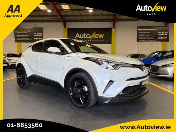 Toyota C-HR SUV, Petrol Hybrid, 2019, White