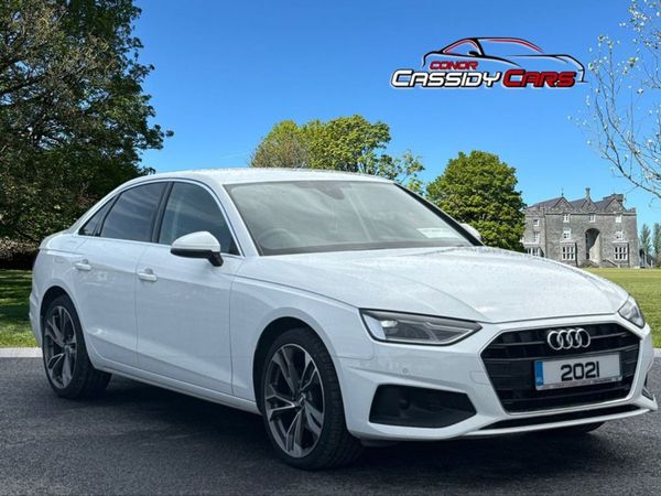Audi A4 Saloon, Diesel, 2021, White