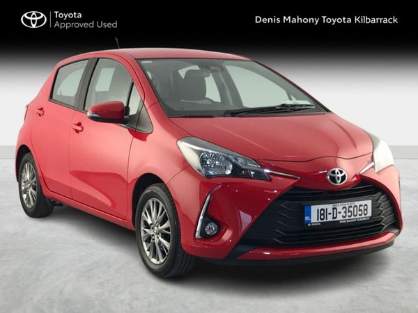 Toyota Yaris Hatchback, Petrol, 2018, Red