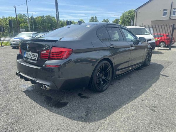 BMW 5-Series Saloon, Diesel, 2013, Grey