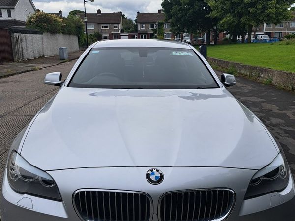 BMW 5-Series Saloon, Diesel, 2012, Silver