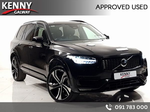 Volvo XC90 Estate, Diesel Hybrid, 2024, Black