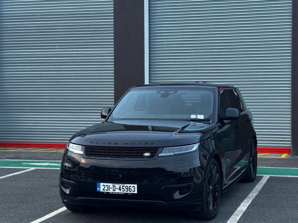 Land Rover Range Rover Sport SUV, Petrol Plug-in Hybrid, 2023, Black